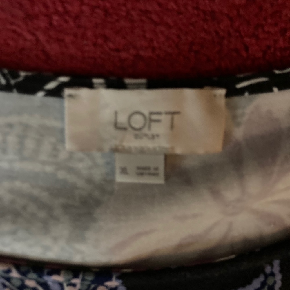 LOFT XL pretty knit dress!